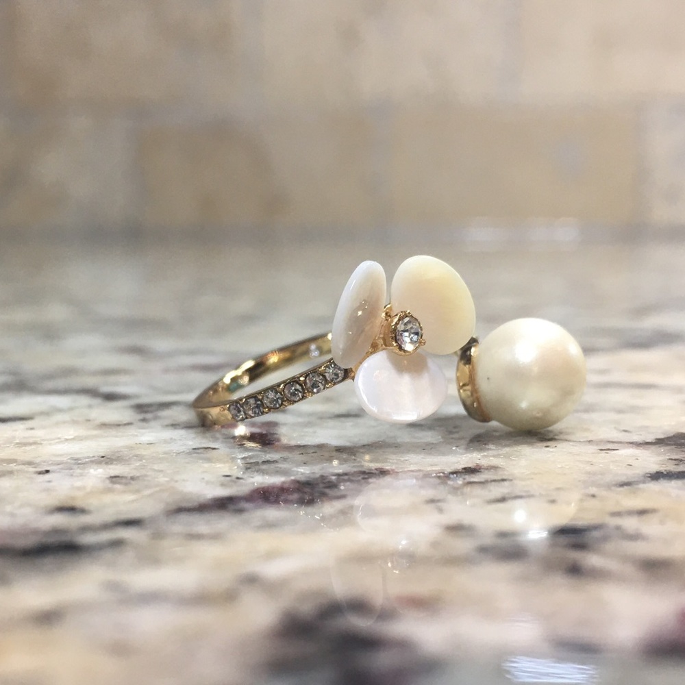 New Kate Spade Disco Pansy Ring